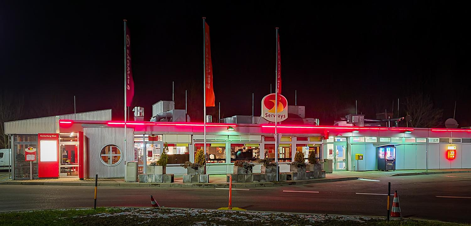 Raststätte Rasthof Neckarburg West - BAB 81 Baden-Württemberg