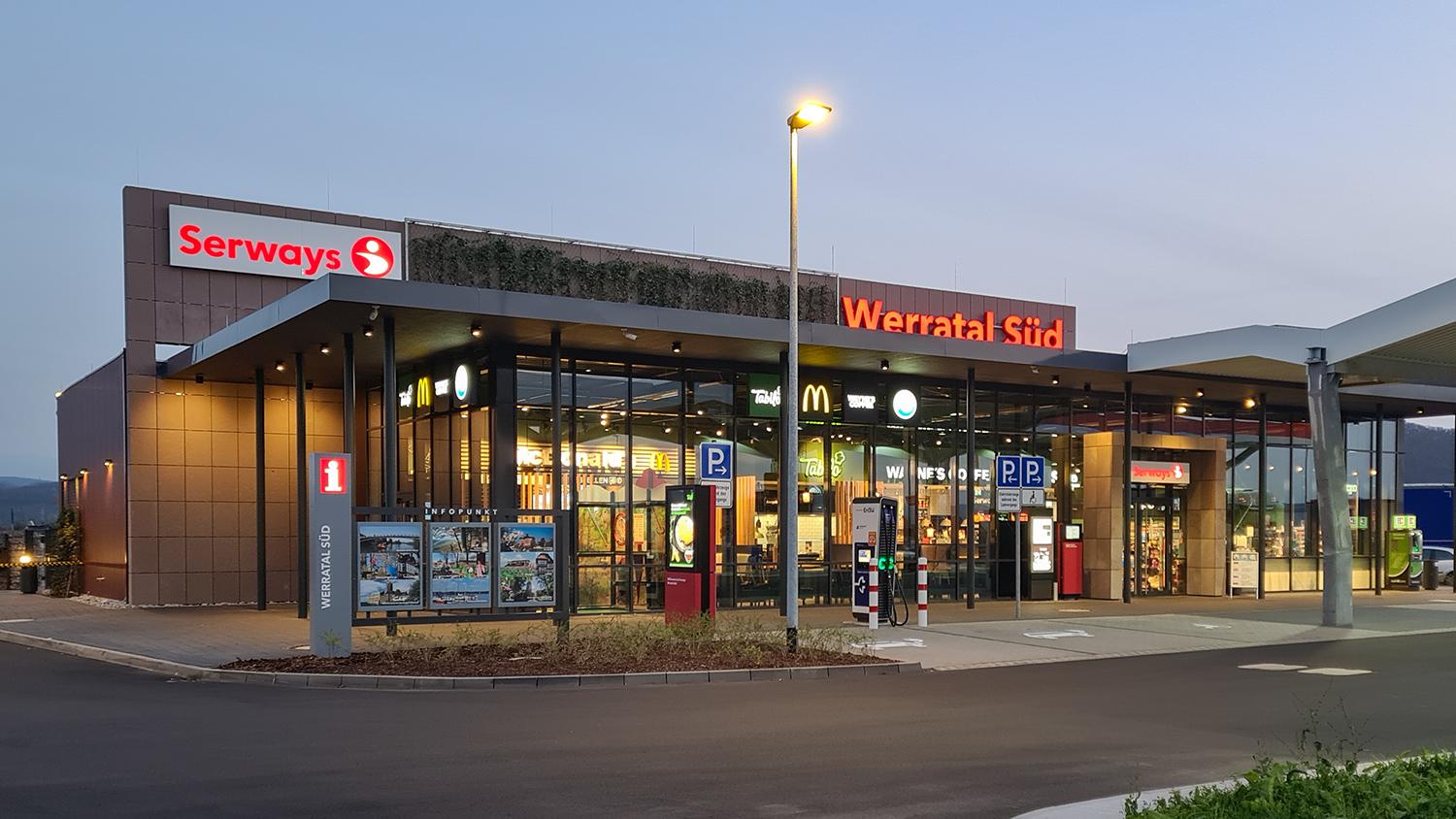 Raststätte Rasthof Werratal-Süd - BAB 4 Hessen