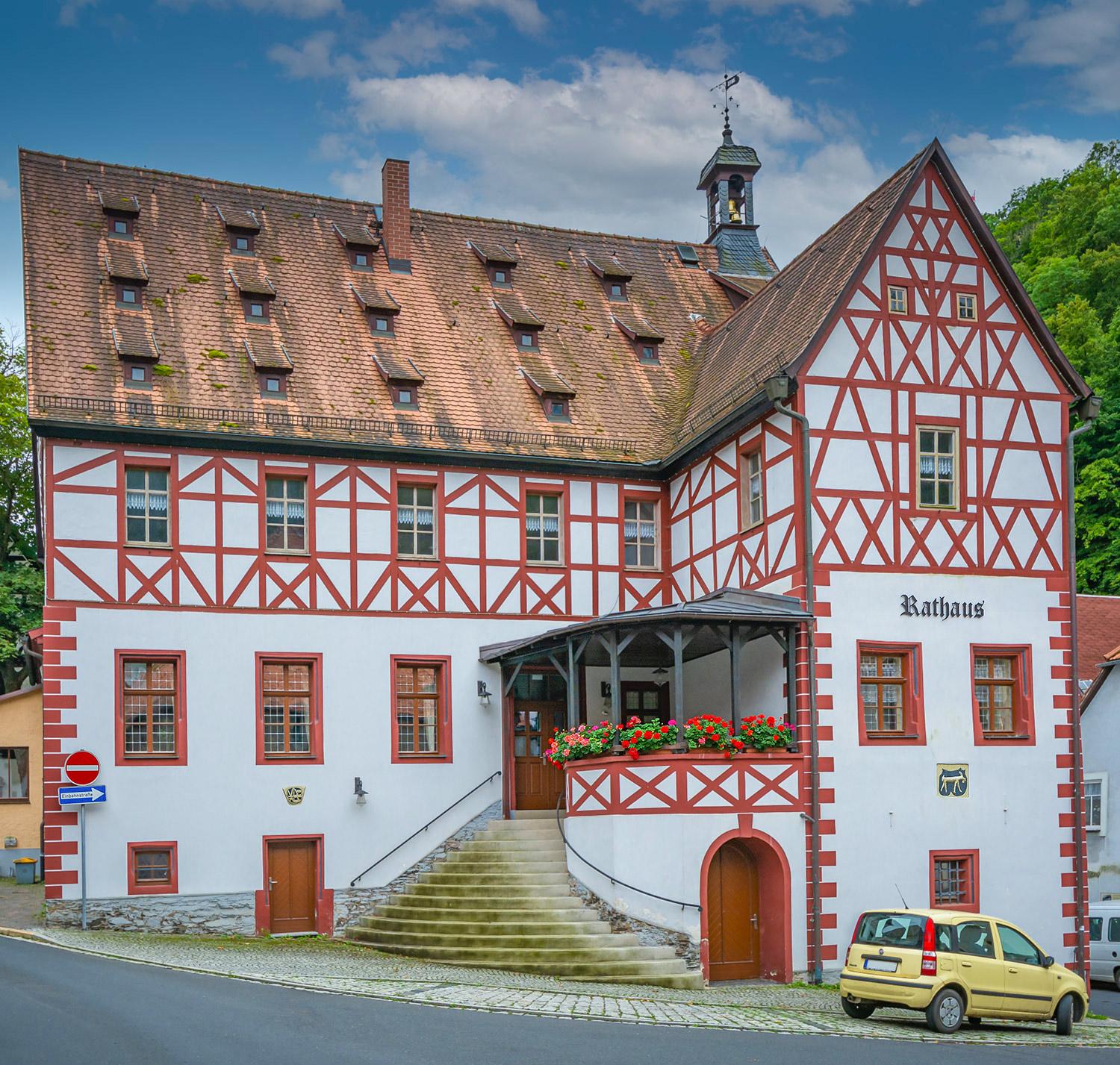 Rathaus der Landstadt Ziegenrück - Thüringen