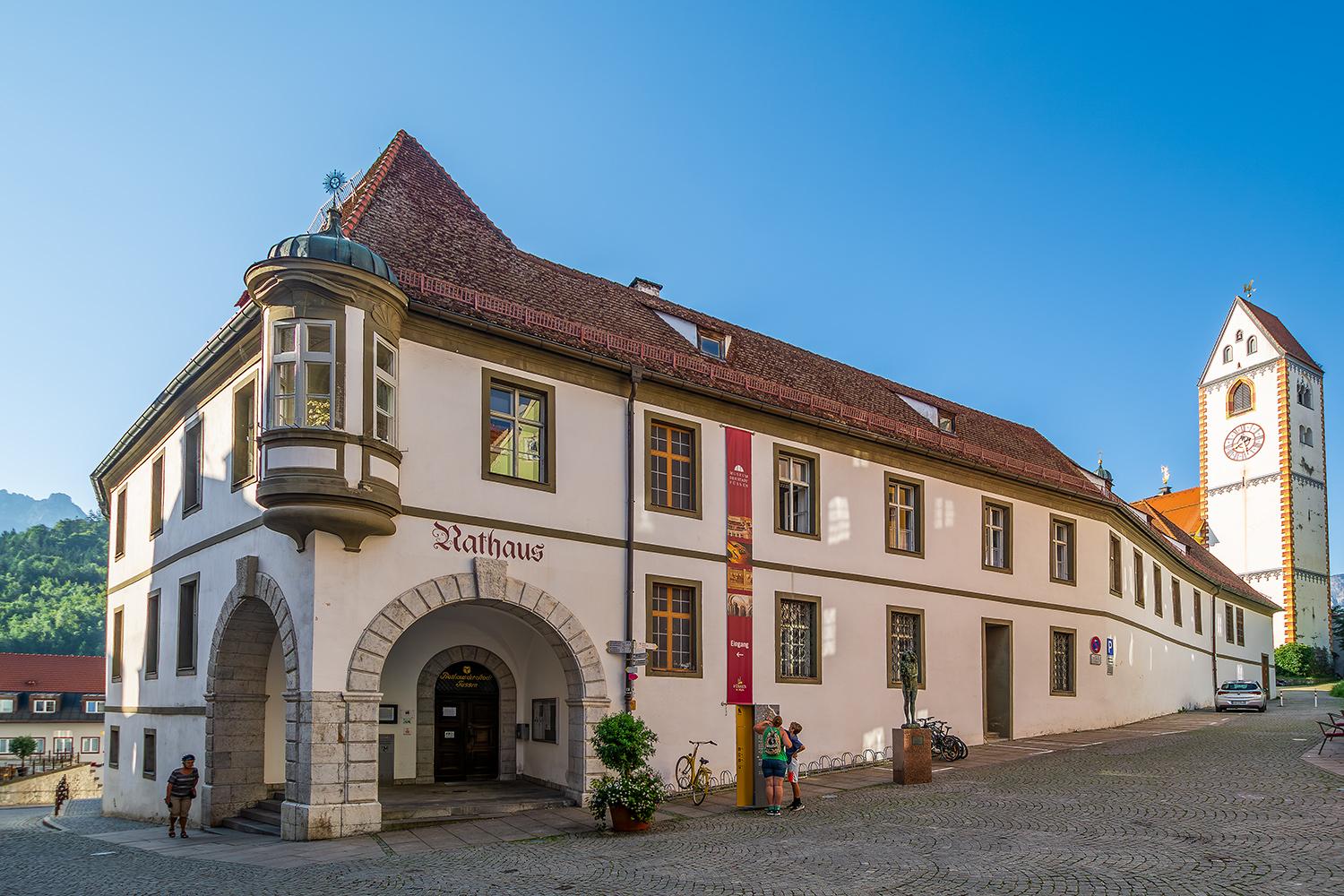 Rathaus der Stadt Füssen - Bayern