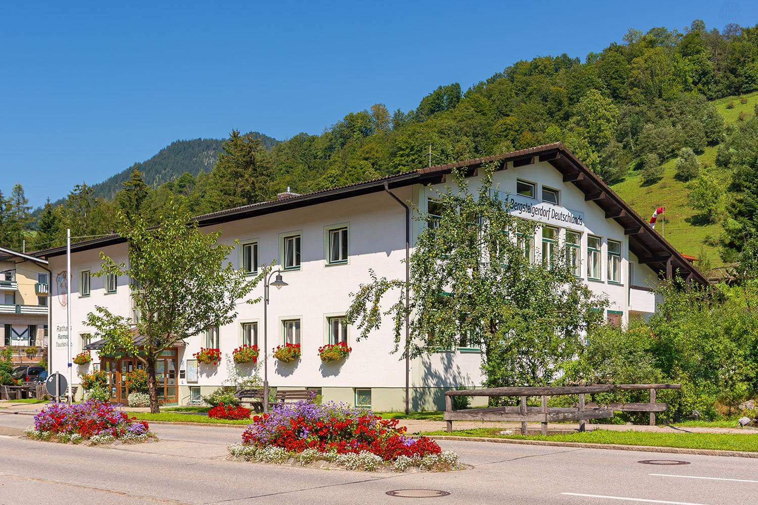 Rathaus von Ramsau bei Berchtesgaden - Bayern
