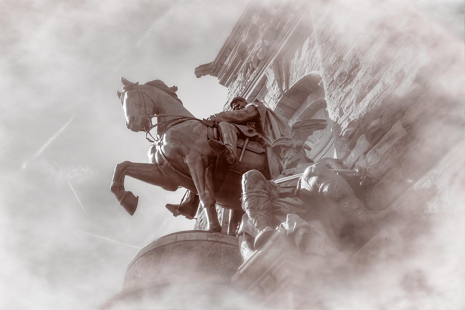 Reiterfigur Kaiser Wilhelm - Barbarossadenkmal