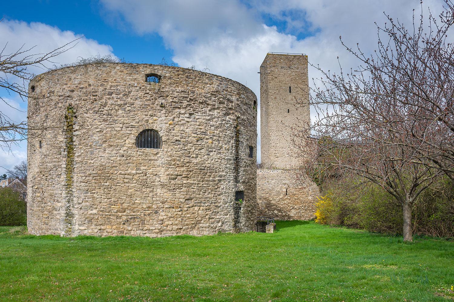 Rondell und Wehrturm in Stassfurt - Sachsen-Anhalt