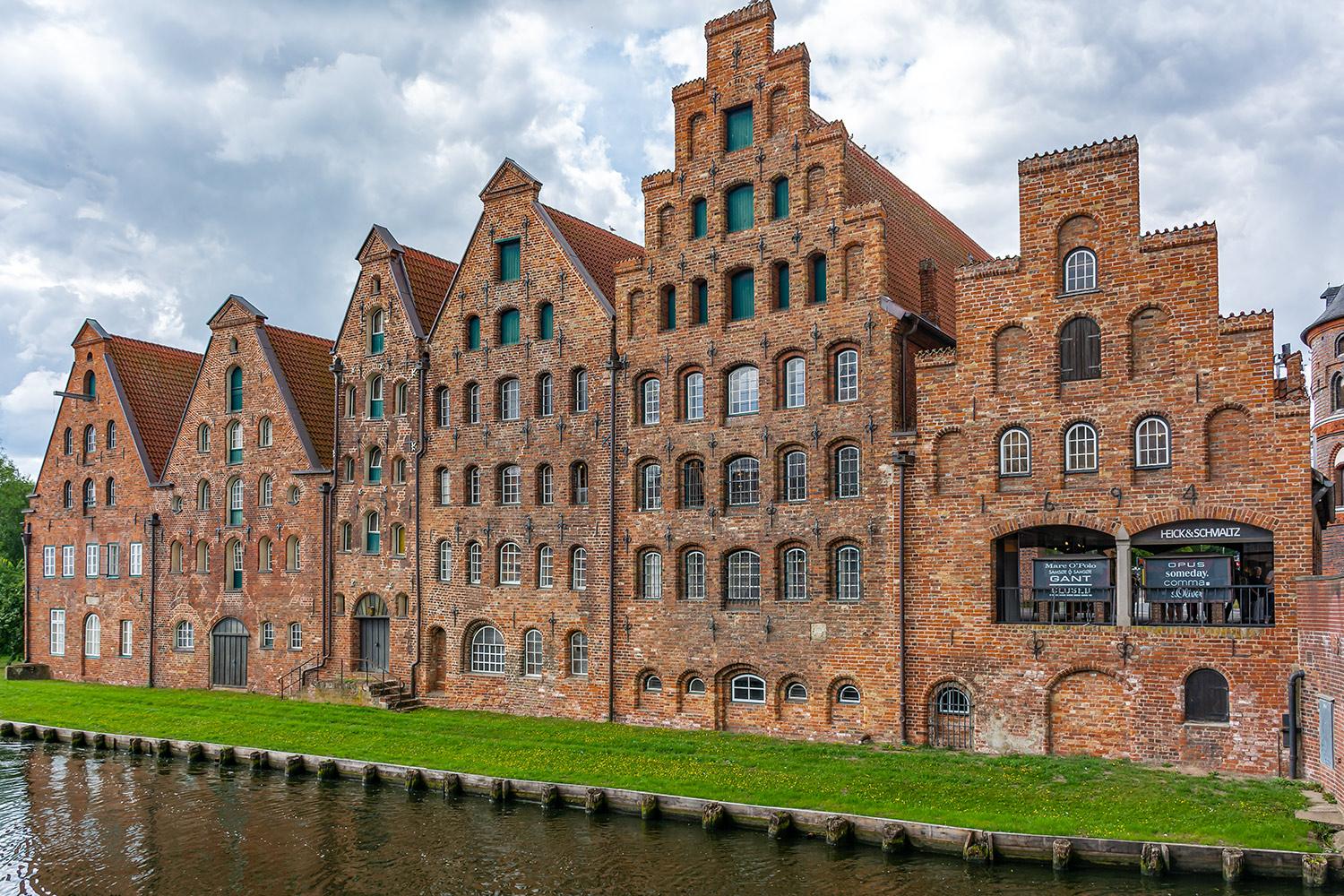 Salzspeicher in der Hansestadt Lübeck - Schleswig-Holstein