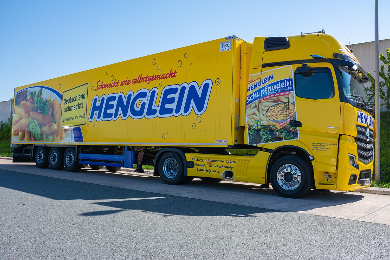 Henglein Schupfnudeln - Mercedes Benz Actros 1853