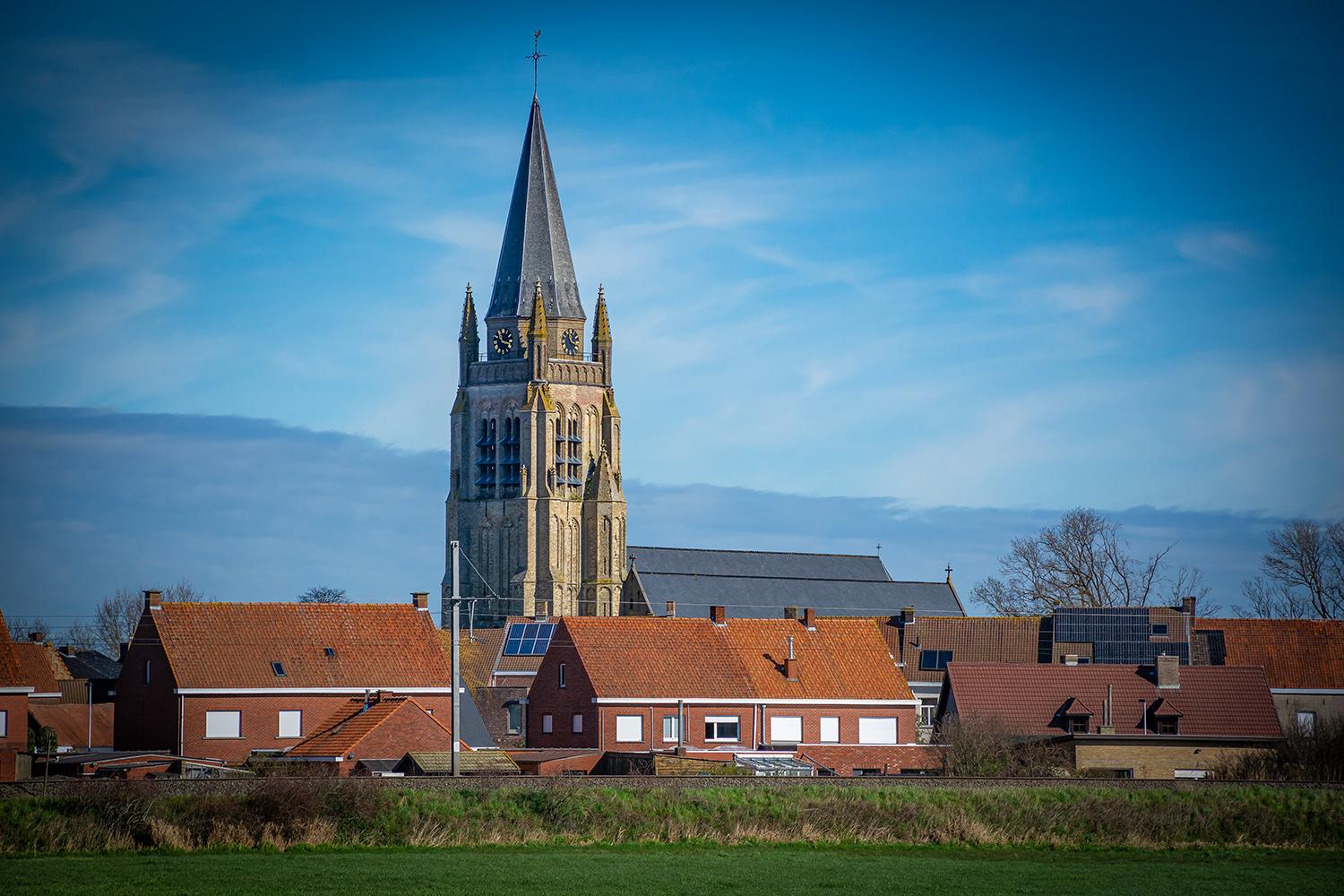 St.-Vedastus-Kirche in Vlamertinge - Belgien