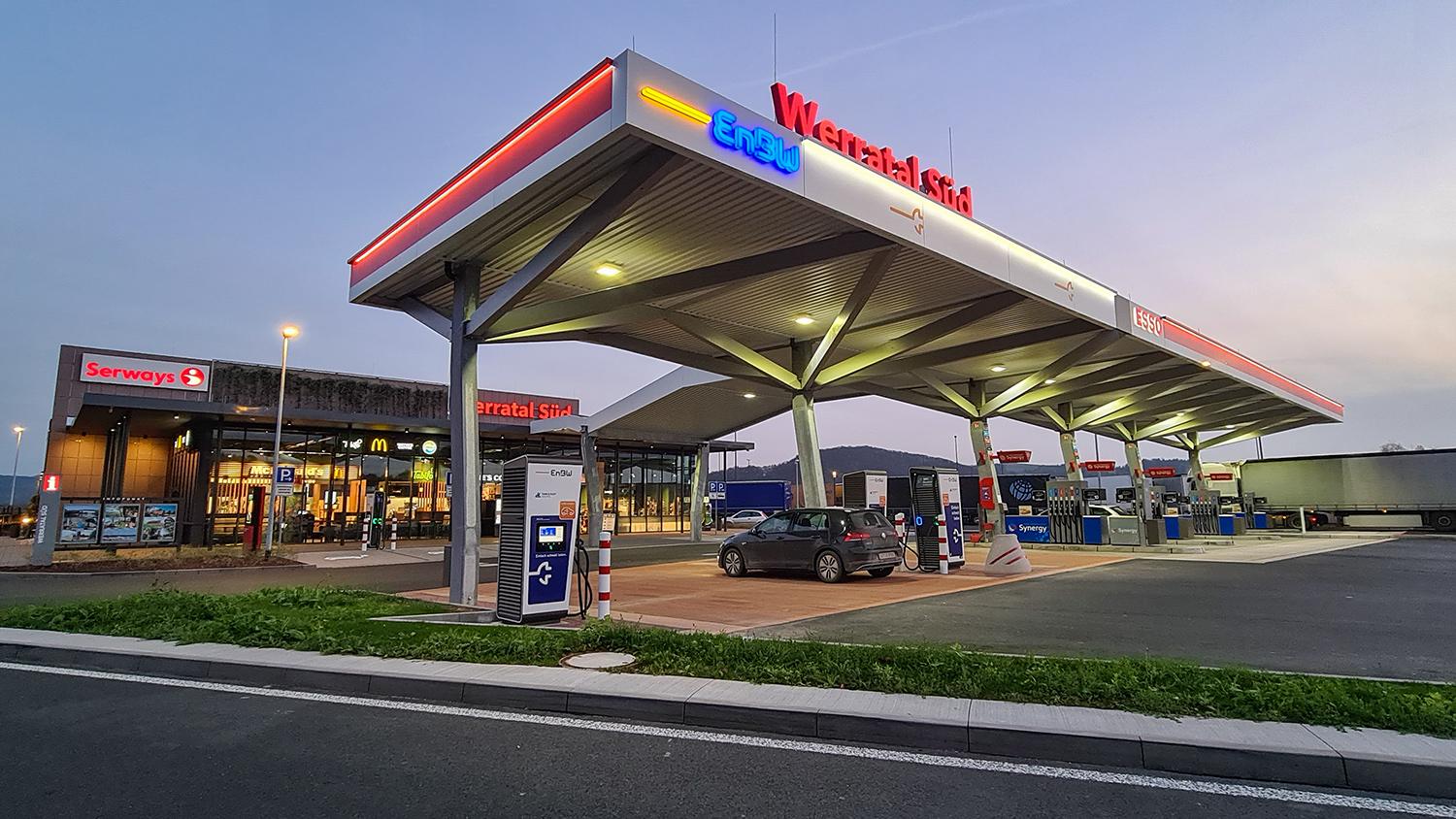 Tankanlage Rasthof Werratal-Süd - BAB 4 Hessen