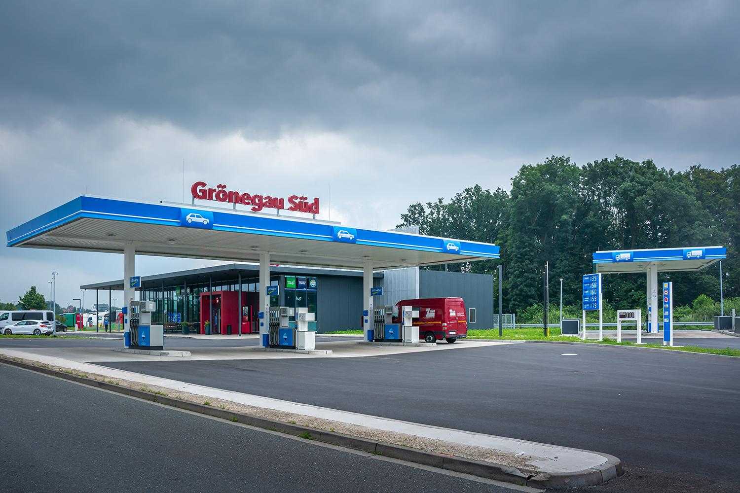 Tankstelle Rasthof Grönegau Süd - BAB 30 Niedersachsen