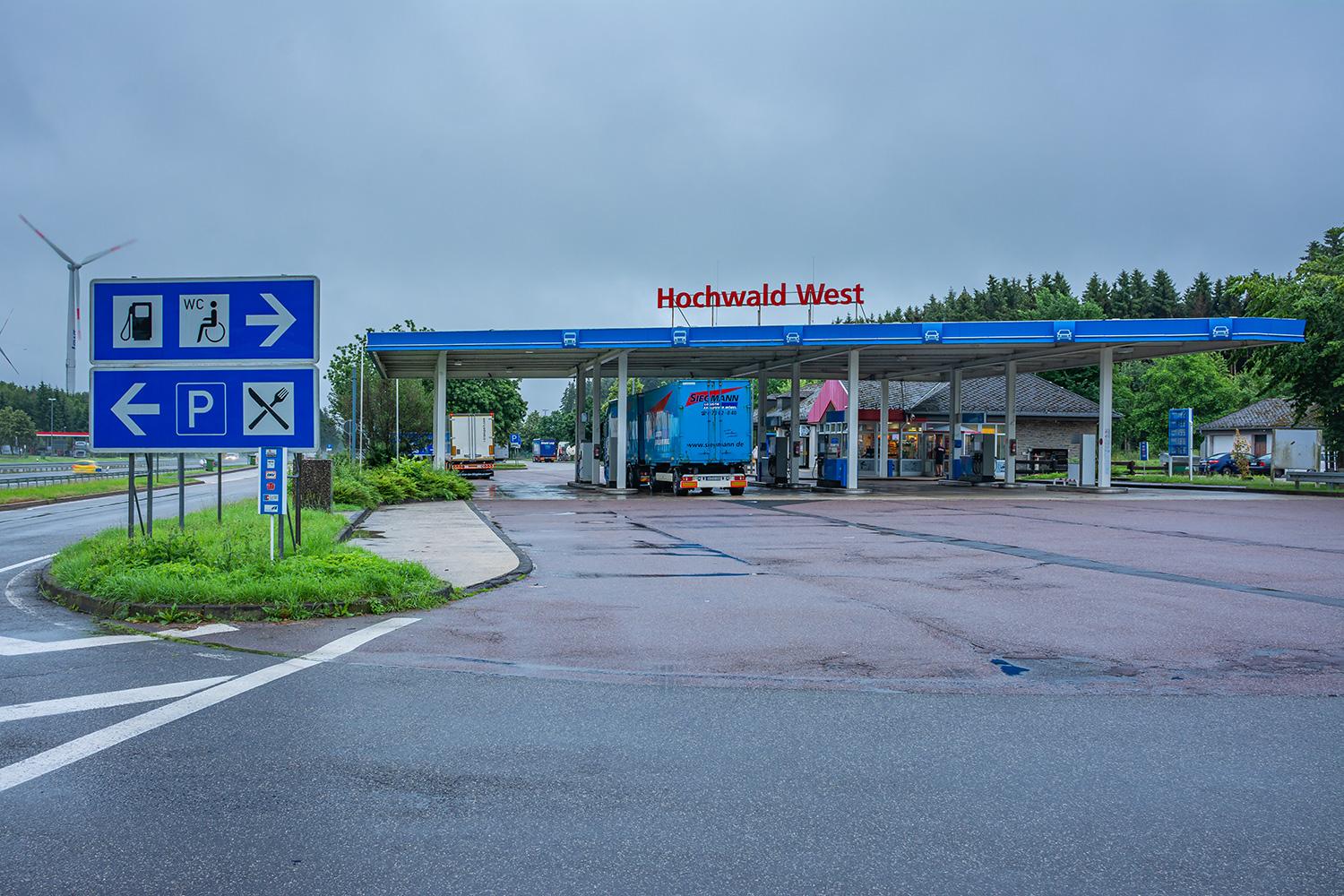 Tankstelle Rasthof Hochwald West - BAB 1 Rheinland-Pfalz