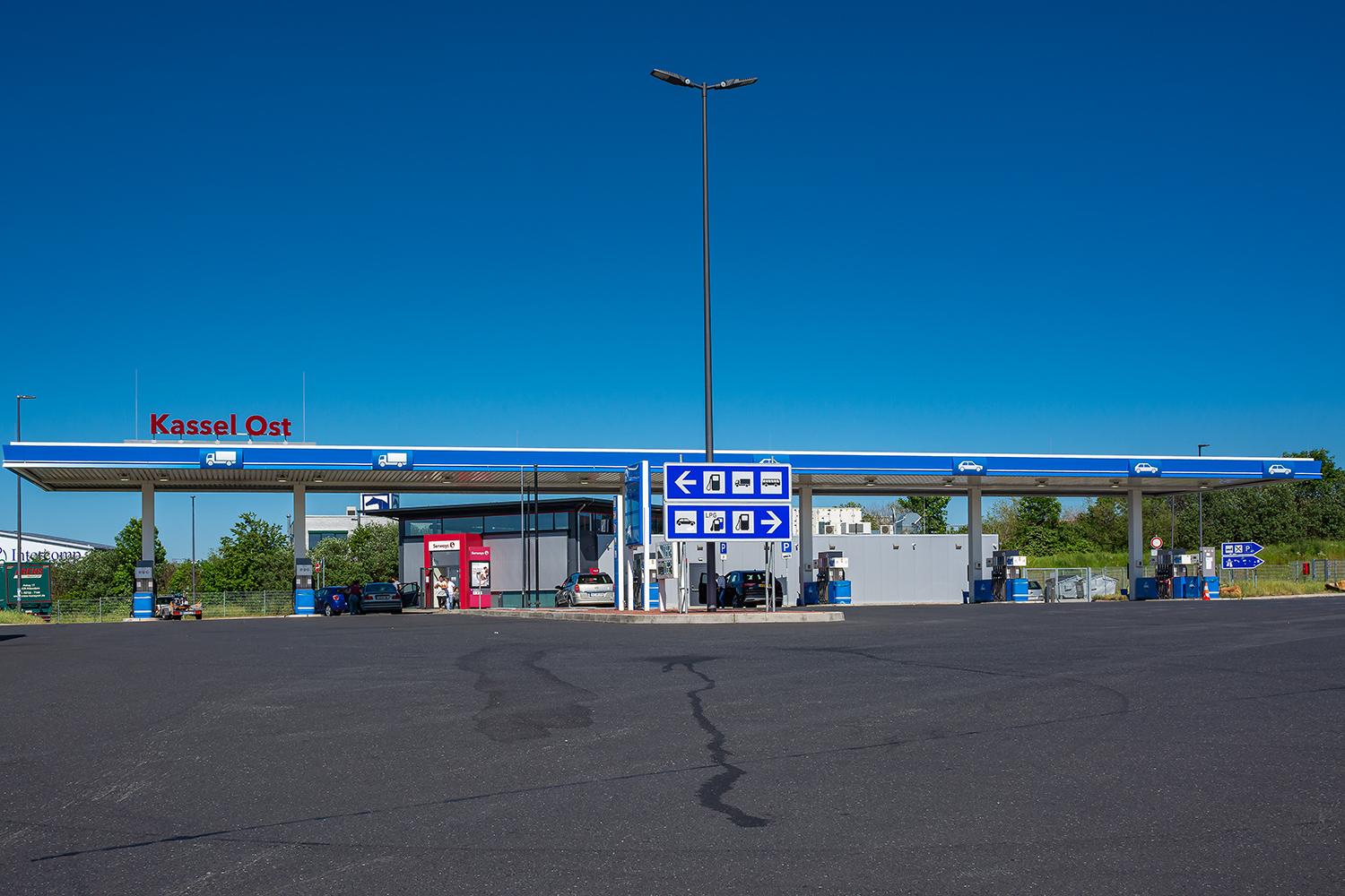 Tankstelle Rasthof Kassel Ost - BAB 7 Hessen