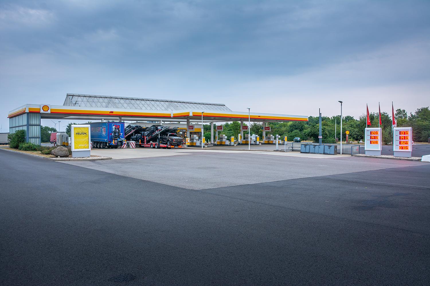 Tankstelle Rasthof Osterfeld Ost - BAB 9 Sachsen-Anhalt
