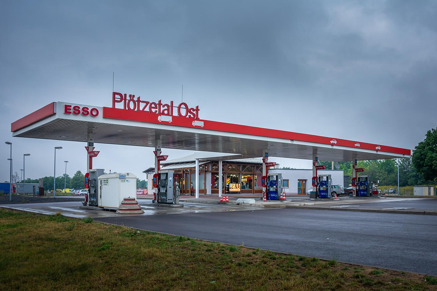Tankstelle Rasthof Plötzetal Ost - BAB 14 Sachsen-Anhalt