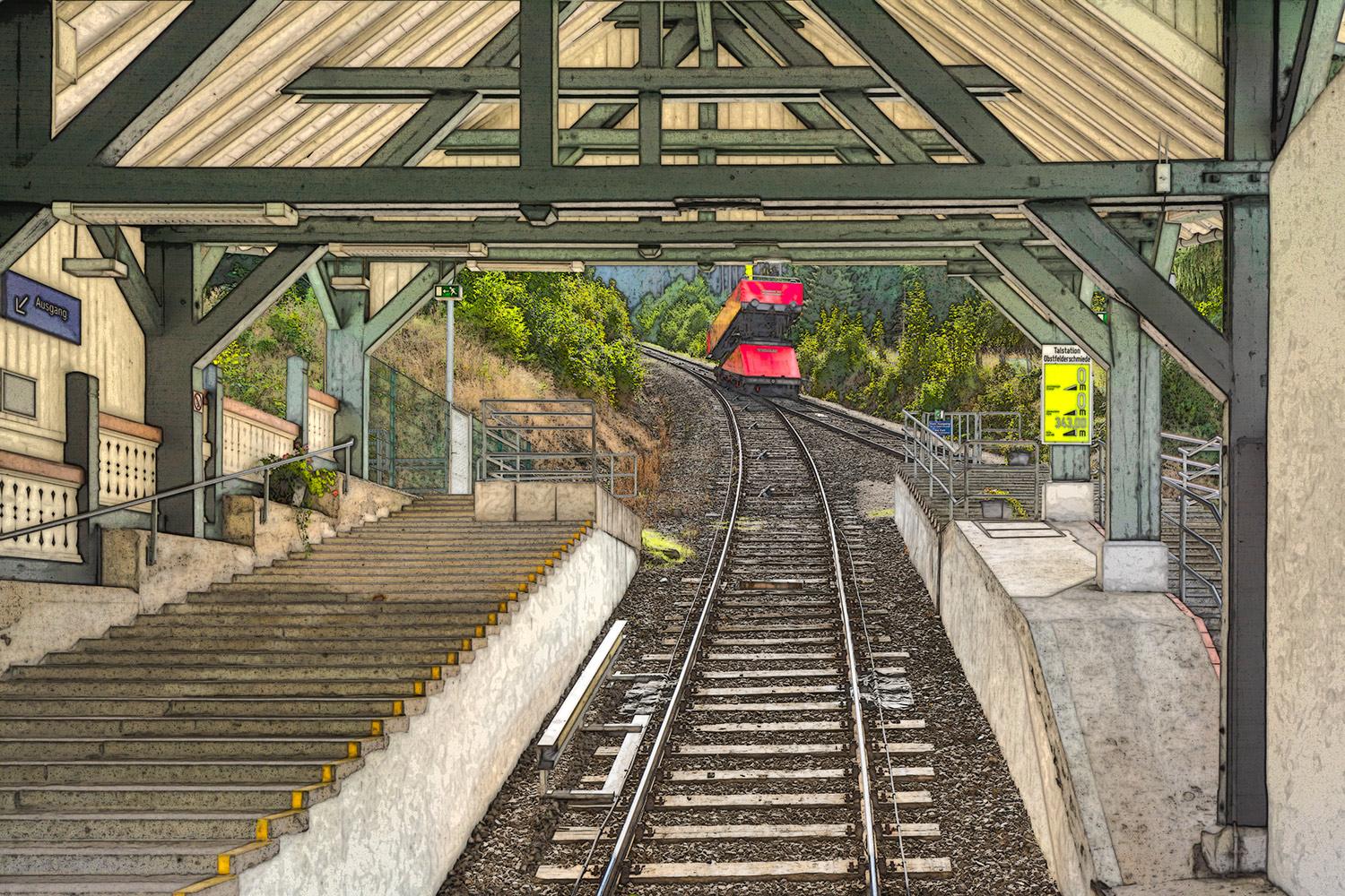 Thüringer Berg- und Schwarzatalbahn - Thüringen