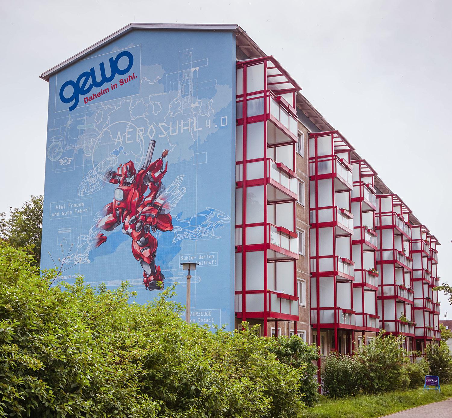 Transformer Malerei in Suhl - Thüringen