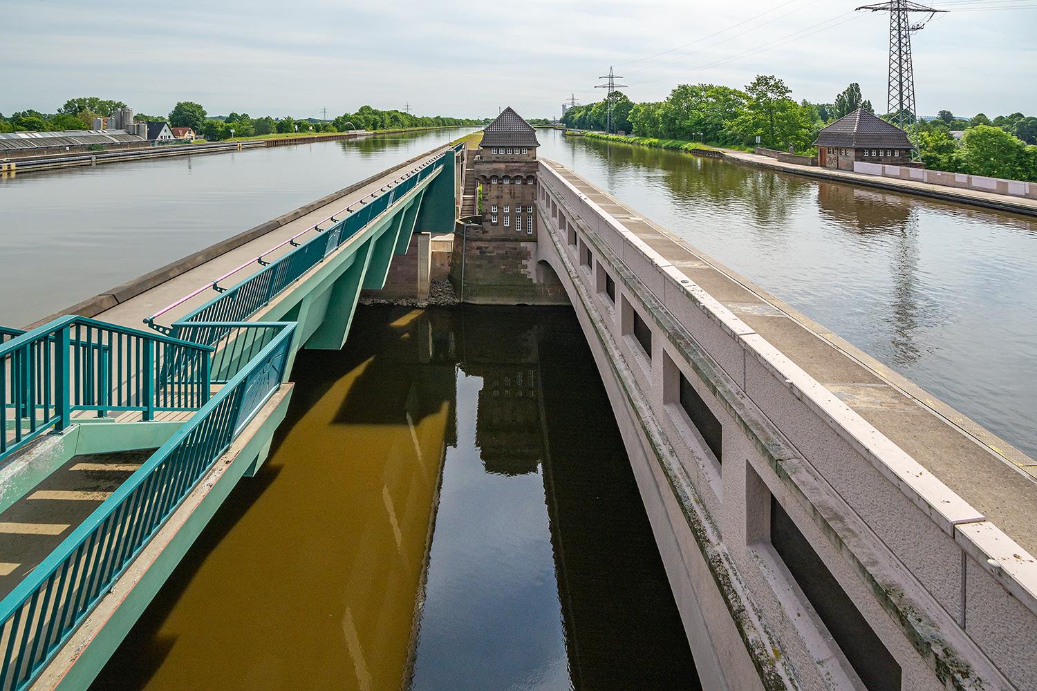 Wasserstraßenkreuz in Minden - NRW