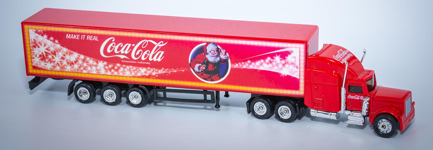 Weihnachtstruck Coca-Cola - Werbetruck