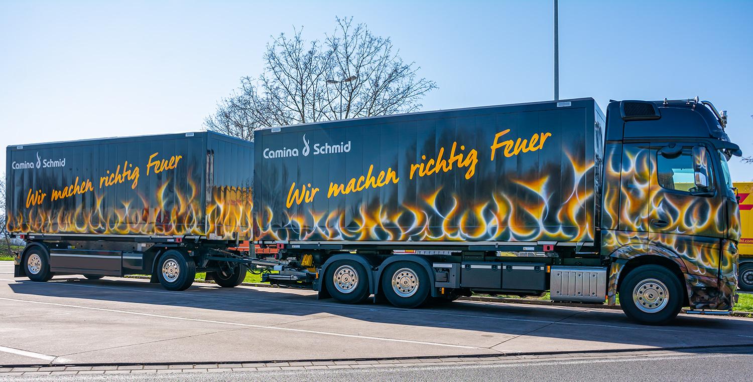 Wir machen richtig Feuer - Mercedes Benz Actros