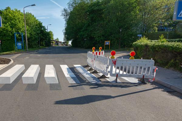 3D Zebrastreifen in Schmalkalden - Thüringen