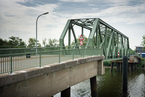 Brandenburger Brücke im Hamburger Hafen