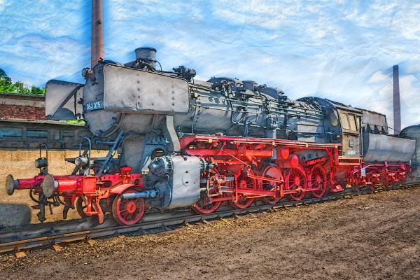 Dampflok 053 075-8 - Eisenbahnmuseum Bochum-Dahlhausen - NRW