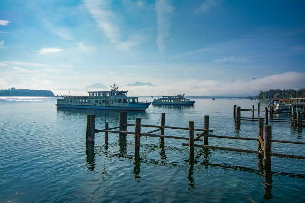 Die Irmingard und die Stefanie auf dem Chiemsee - Bayern