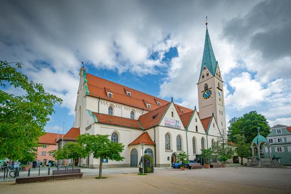 Die St.-Mang-Kirche in Kempten - Bayern