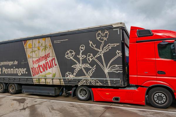 Kräuterlikör aus Bayern - Actros 1848 Mercedes Benz