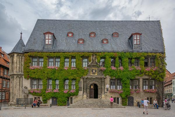 Rathaus der Stadt Quedlinburg - Sachsen-Anhalt