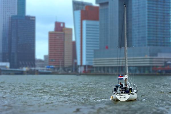 Segeln in der Stadt