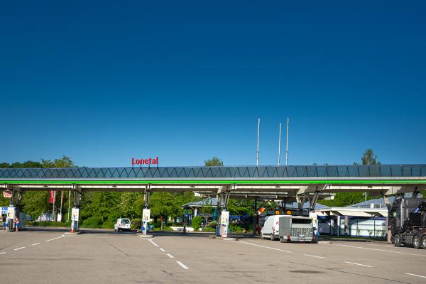 Tankstelle Rasthof Lonetal West - BAB 7 Baden-Württemberg