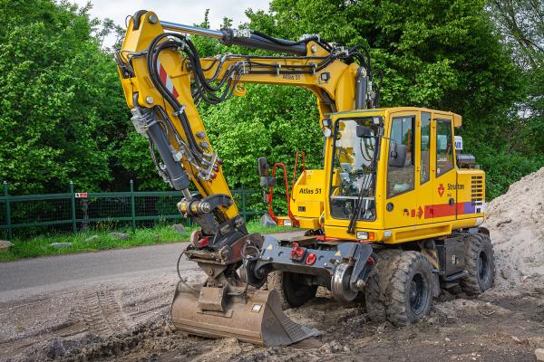 Zweiwegebagger Terex TW 160 SR