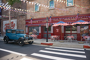 Szene aus den 1950ern