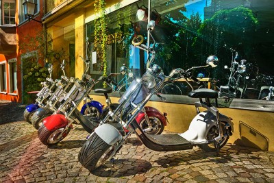 Landschaft: Lichtstrahlen