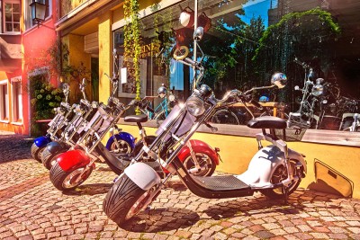 Surreal: Rotes Leuchten