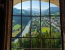 blick auf werfen burg hohenwerfen