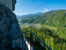 blick in richtung suedwesten burg hohenwerfen