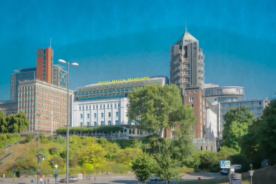 Zeichnung: Weiches Aquarell