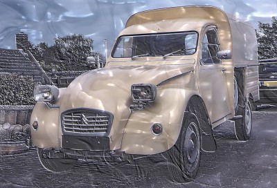 K&uuml;nstlerisch: Metallfolie