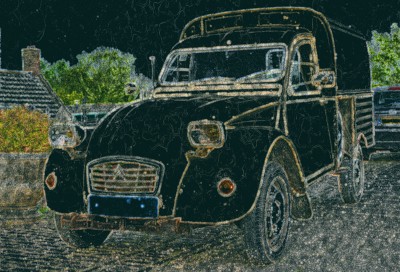 Zeichnung: Farbige Kreide