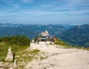 kehlsteinhaus vom gipfelkreuz aus fotografiert