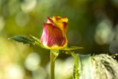 Zeichnung: Pointilismus