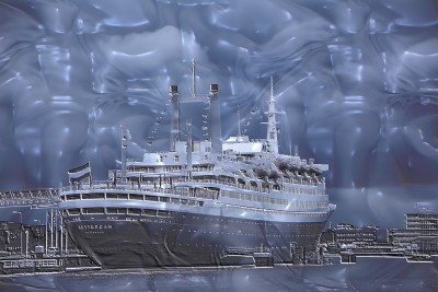 K&uuml;nstlerisch: Metallfolie